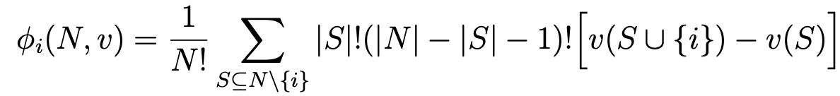 Scenario 1: Shaply Value